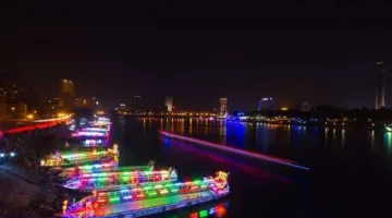 احتفالات عيد الأضحى تضفي أجواء من السعادة والمرح على ضفاف النيل