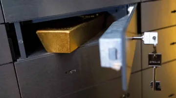 ارتفاع أسعار الذهب بسبب زيادة الإقبال على الأصول الآمنة.