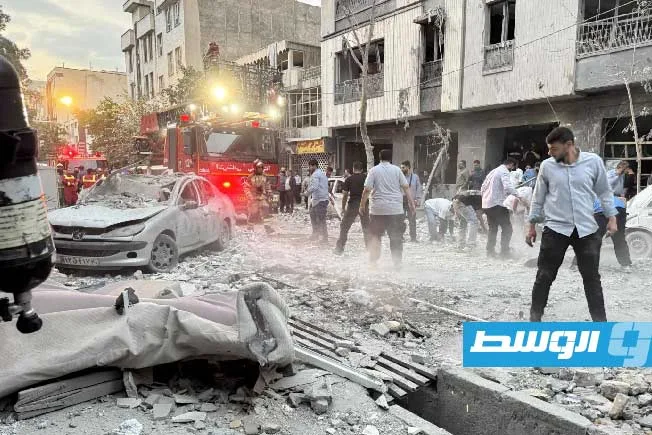 استماع إلى أصوات انفجارات جديدة في طهران استماع إلى أصوات انفجارات جديدة في طهران