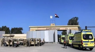 استمرار فتح معبر رفح البري من الجانب المصري لليوم السابع والثمانين على التوالي
