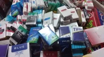 استيلاء على 420 علبة سجائر غير معروفة المصدر في شمال سيناء