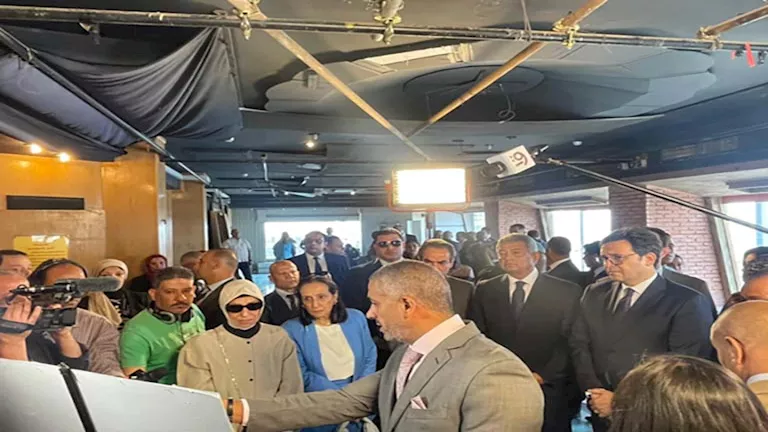 افتتاح استوديو نجيب محفوظ بحضور وزير الثقافة ورئيس المجلس الأعلى للإعلام افتتاح استوديو نجيب محفوظ بحضور وزير الثقافة ورئيس المجلس الأعلى للإعلام