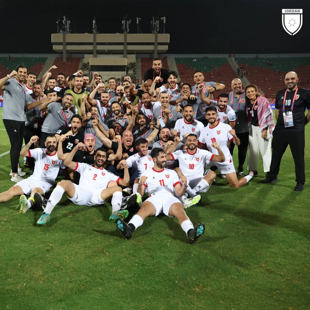 الأردن يتأهل بجدارة إلى كأس العالم 2026 عقب انتصاره على عمان الأردن يتأهل بجدارة إلى كأس العالم 2026 عقب انتصاره على عمان