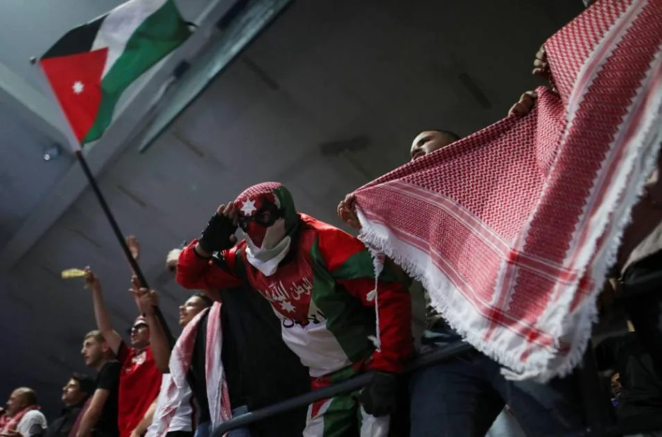 الأردن يغمره الفرح بمناسبة حلم المونديال الأردن يغمره الفرح بمناسبة حلم المونديال
