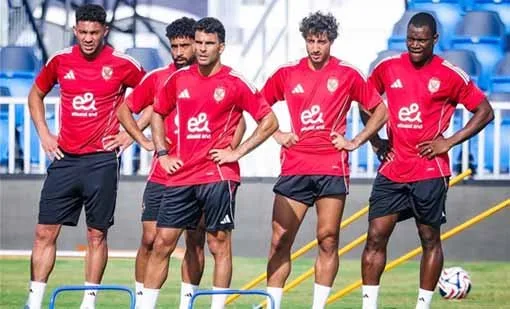 الأهلي يستعد لملاقاة بالميراس في بطولة كأس العالم للأندية الأهلي يستعد لملاقاة بالميراس في بطولة كأس العالم للأندية