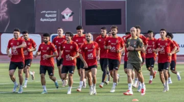 الأهلي يستمر في التدريبات تحضيرًا للسفر إلى الولايات المتحدة