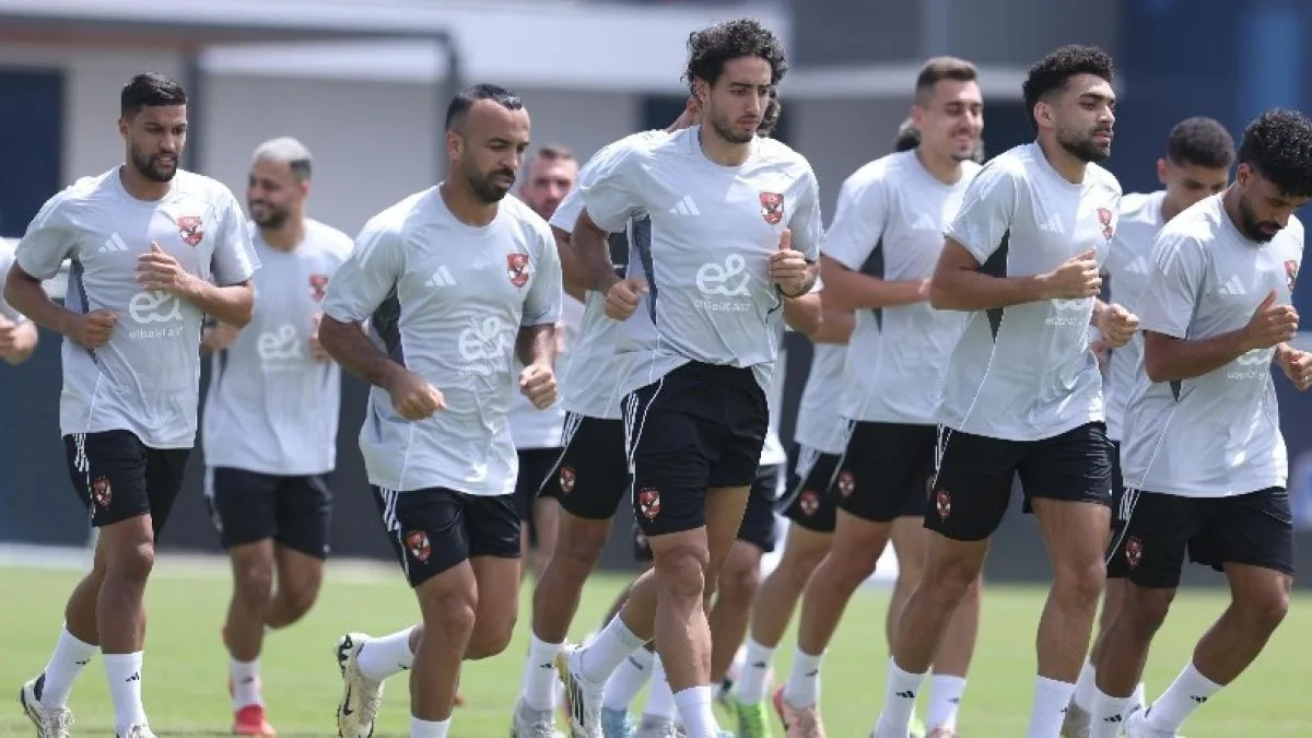 الأهلي يعود للتدريبات اليوم تحضيراً لمباراته مع إنتر ميامي في كأس العالم للأندية. الأهلي يعود للتدريبات اليوم تحضيراً لمباراته مع إنتر ميامي في كأس العالم للأندية.