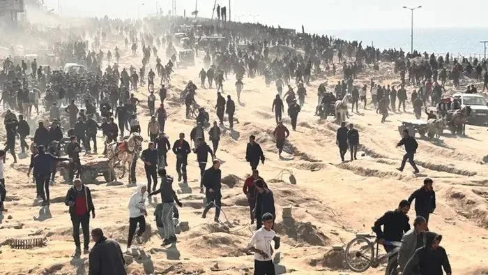 الأورومتوسطي: مؤسسة غزة الإنسانية تلعب دوراً مباشراً في آلة القتل والتجويع الإسرائيلية. الأورومتوسطي: مؤسسة غزة الإنسانية تلعب دوراً مباشراً في آلة القتل والتجويع الإسرائيلية.