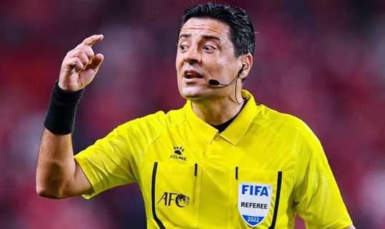 الإيراني رضا فغاني يقود مباراة الأهلي وإنتر ميامي الإيراني رضا فغاني يقود مباراة الأهلي وإنتر ميامي