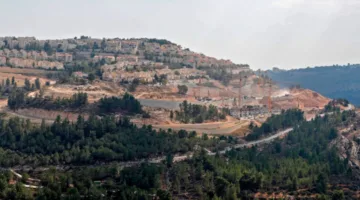 الاحتلال ي confiscate 41 دونمًا من أراضي المواطنين في رام الله