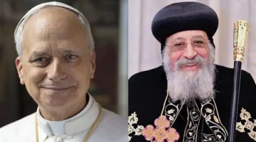 البابا تواضروس وبابا الفاتيكان يثمنان تأكيد القيادة السياسية بعدم المساس بدير سانت كاترين