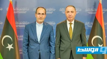 الباعور يناقش مع السفير الإيراني مستجدات الحرب ضد الكيان الإسرائيلي