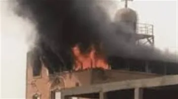 التحقيقات جارية من قبل النيابة في نشوب حريق بكنيسة العذراء في الأقصر