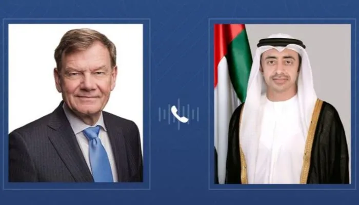 التطورات الإقليمية تهيمن على المناقشات بين الإمارات وألمانيا التطورات الإقليمية تهيمن على المناقشات بين الإمارات وألمانيا