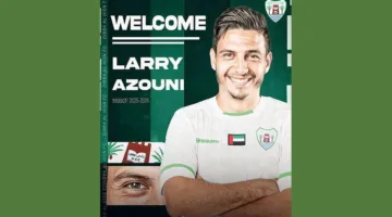 التونسي عزوني واللاعب بيرق في دبا الحصن