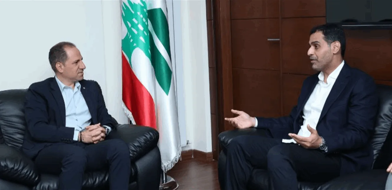 الجميل يستقبل وزير النقل القطري: من أجل تعزيز استقرار لبنان الجميل يستقبل وزير النقل القطري: من أجل تعزيز استقرار لبنان