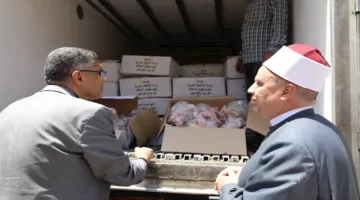 الجيزة تستلم 2 طن من لحوم الأضاحي لتوزيعها على الفئات الأحق بالرعاية