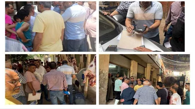 الجيزة تلاحق مخالفات الذبح غير المصرح بها في حي العمرانية وتفرض غرامات مالية الجيزة تلاحق مخالفات الذبح غير المصرح بها في حي العمرانية وتفرض غرامات مالية