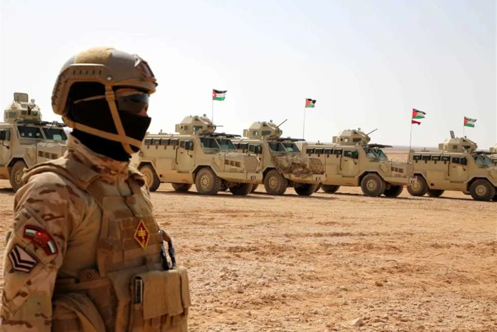 الجيش الأردني: اختراق أجوائنا يُعتبر محاولة لجر الأردن إلى النزاع. الجيش الأردني: اختراق أجوائنا يُعتبر محاولة لجر الأردن إلى النزاع.