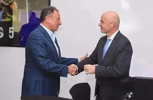 الخطيب يبعث برسالة تأييد إلى إنفانتينو قبل بداية كأس العالم للأندية الخطيب يبعث برسالة تأييد إلى إنفانتينو قبل بداية كأس العالم للأندية