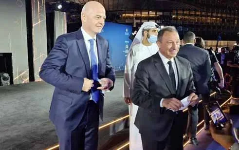 الخطيب يرسل رسالة إلى رئيس الفيفا قبل مواجهة الأهلي وإنتر ميامي الخطيب يرسل رسالة إلى رئيس الفيفا قبل مواجهة الأهلي وإنتر ميامي