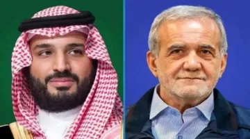 الرئيس الإيراني يعبر عن تقديره لولي عهد السعودية على ما يقدمه من خدمات للحجاج