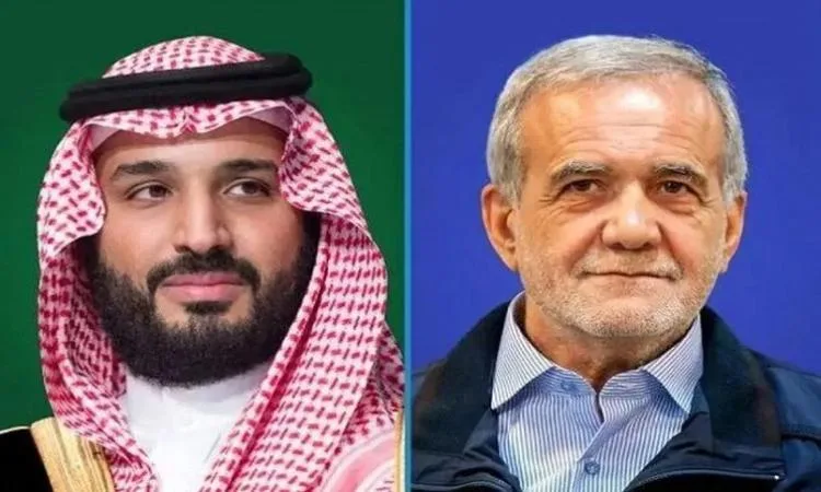 الرئيس الإيراني يعبر عن تقديره لولي عهد السعودية على ما يقدمه من خدمات للحجاج الرئيس الإيراني يعبر عن تقديره لولي عهد السعودية على ما يقدمه من خدمات للحجاج