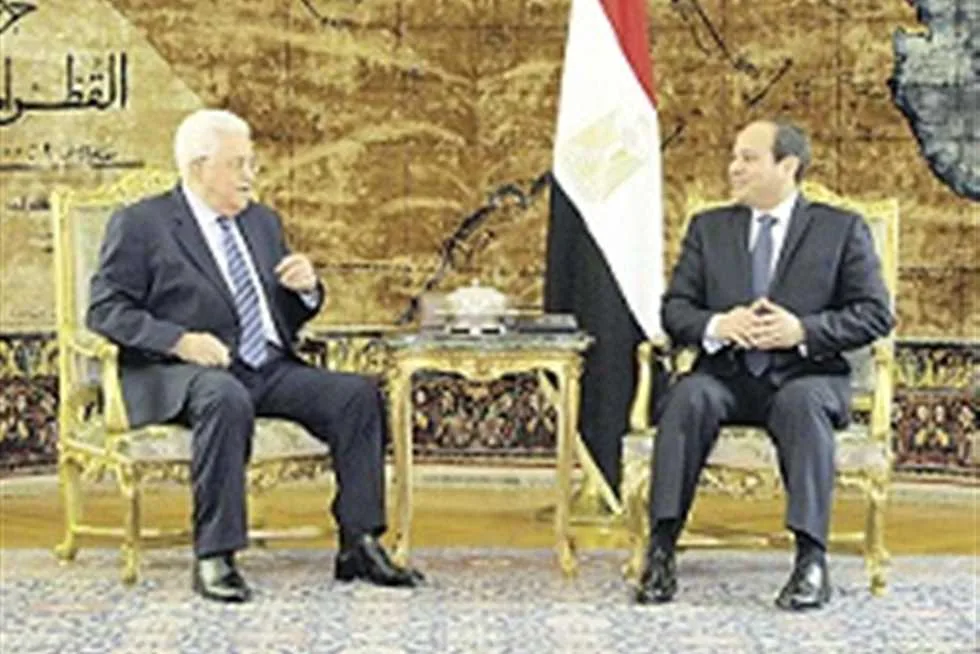 الرئيس السيسي لأبو مازن: نتمنى الخير والسلام للشعب الفلسطيني وتحقيق دولته المستقلة. الرئيس السيسي لأبو مازن: نتمنى الخير والسلام للشعب الفلسطيني وتحقيق دولته المستقلة.
