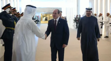 الرئيس السيسي ونظيره الإماراتي يُشددان على أهمية التوقف الفوري لإطلاق النار في غزة