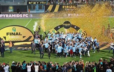 الرئيس السيسي يبارك فريق بيراميدز بمناسبة انتصاره في دوري أبطال إفريقيا الرئيس السيسي يبارك فريق بيراميدز بمناسبة انتصاره في دوري أبطال إفريقيا