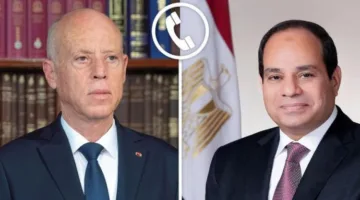 الرئيس السيسي يتلقى اتصالاً من نظيره التونسي بمناسبة عيد الأضحى المبارك