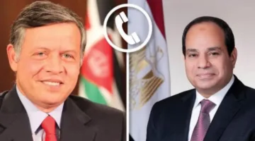 الرئيس السيسي يتلقى مكالمة من ملك الأردن بمناسبة عيد الأضحى
