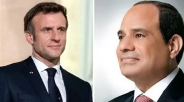 الرئيس السيسي يثني على دعم فرنسا لحقوق الشعب الفلسطيني المشروعة.