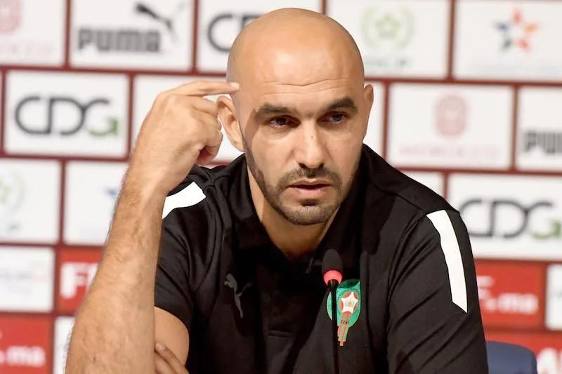 الركراكي: أنا الأفضل في قيادة منتخب المغرب سواء أعجبكم أو لم تعجبكم الركراكي: أنا الأفضل في قيادة منتخب المغرب سواء أعجبكم أو لم تعجبكم