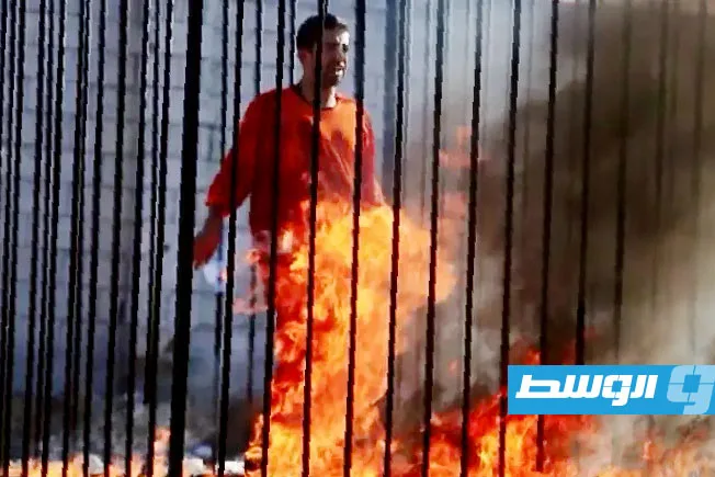 السويد تلاحق «إرهابياً» من «داعش» بتهمة إحراق الطيار الأردني الكساسبة حيّاً في سوريا.