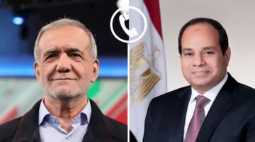 السيسي ورئيس إيران يبرزون أهمية تجنب الانجراف نحو صراع عسكري في المنطقة