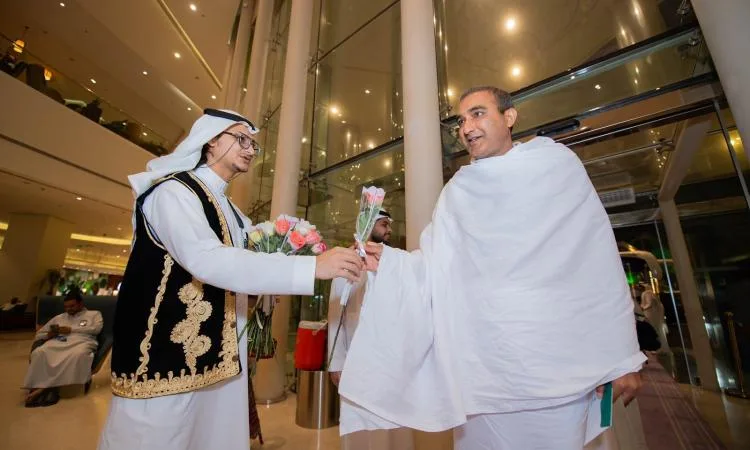 الشؤون الإسلامية تعلن عن انتهاء وصول ضيوف برنامج خادم الحرمين الشريفين للحج. الشؤون الإسلامية تعلن عن انتهاء وصول ضيوف برنامج خادم الحرمين الشريفين للحج.