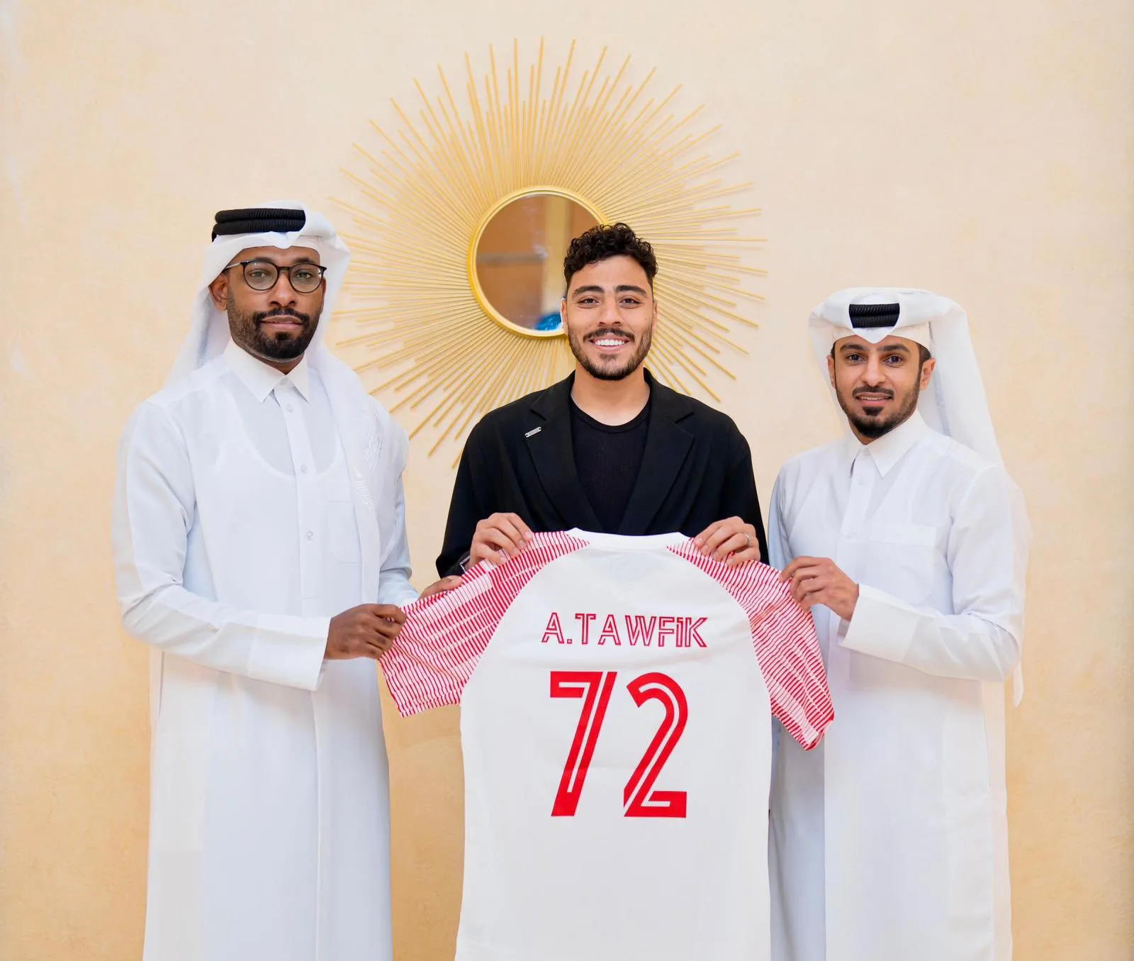 الشمال القطري يعلن رسمياً انضمام أكرم توفيق بالرقم 72 الشمال القطري يعلن رسمياً انضمام أكرم توفيق بالرقم 72