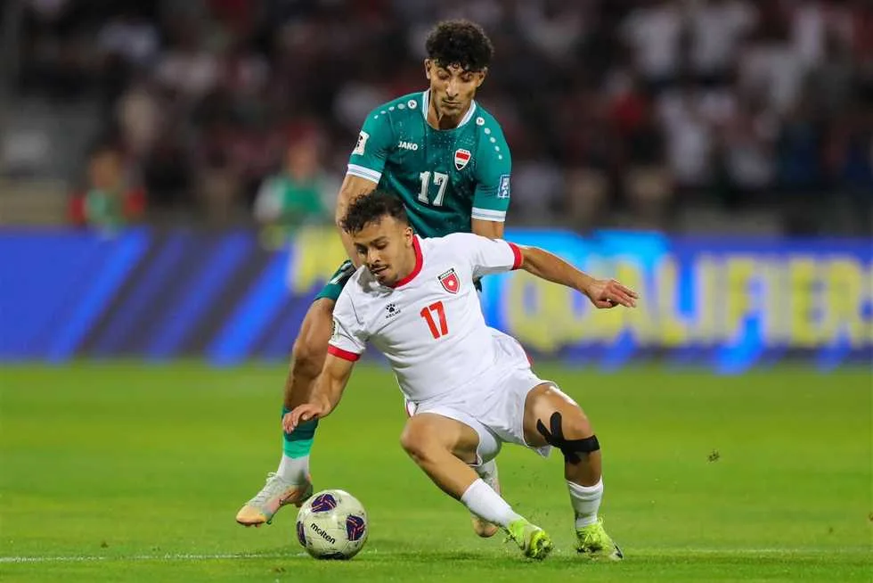العراق يتفوق على الأردن في تصفيات كأس آسيا المؤهلة لمونديال 2026 العراق يتفوق على الأردن في تصفيات كأس آسيا المؤهلة لمونديال 2026