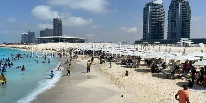 العلمين الجديدة والساحل الشمالي يشهدان زيادة غير عادية في أعداد الزوار السياحيين. العلمين الجديدة والساحل الشمالي يشهدان زيادة غير عادية في أعداد الزوار السياحيين.