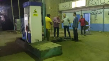 القبض على محطة وقود بتهمة التلاعب في 8000 لتر من السولار المدعم في الغربية