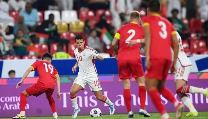 القنوات التي ستبث مباراة الإمارات وقرغيزستان في تصفيات كأس العالم 2026 القنوات التي ستبث مباراة الإمارات وقرغيزستان في تصفيات كأس العالم 2026