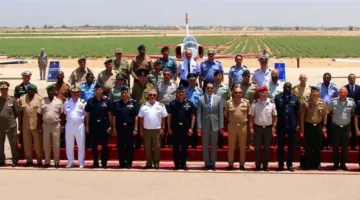 القوات المسلحة تُنظم جولة للملحقين العسكريين في عدة منشآت