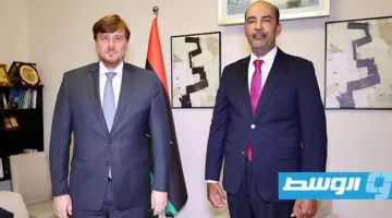 الكُوني يناقش مع السفير الإسباني سُبُل التعاون الاقتصادي والتبادل الثقافي