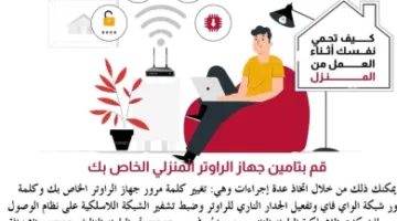المصرف المتحد يقدم توصيات لعملائه لتعزيز أمان أجهزة الراوتر وحماية الشبكات المنزلية.