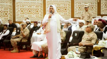 المنطقة العسكرية الغربية تستضيف اجتماعاً مع شيوخ وعقلاء مطروح
