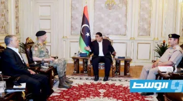 المنفي يدعو الحداد إلى تأكيد استمرار وقف إطلاق النار في طرابلس