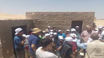 المنيا تستضيف وفد “Kids Camp” في جولة استكشافية بالمواقع الأثرية