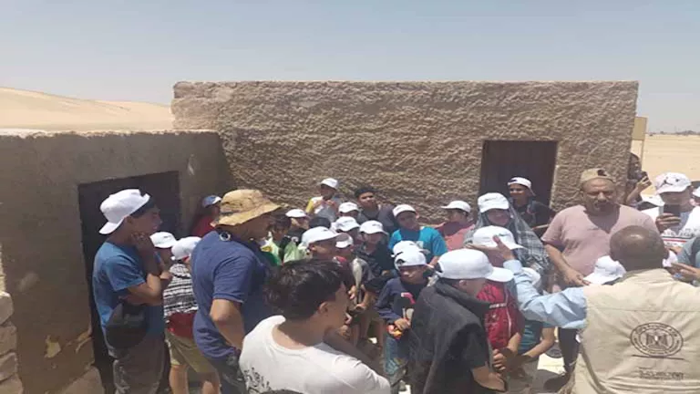 المنيا تستضيف وفد “Kids Camp” في جولة استكشافية بالمواقع الأثرية المنيا تستضيف وفد “Kids Camp” في جولة استكشافية بالمواقع الأثرية