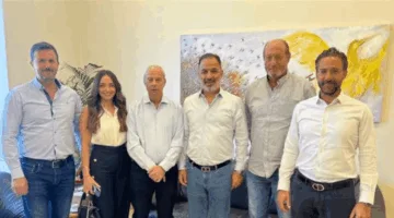 المهندس أسعد نكد يزور رئيس بلدية زحلة لتقديم التهاني